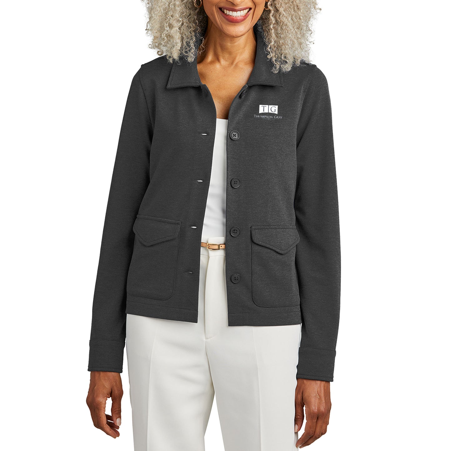 Women’s Brooks Brothers Mid-Layer Stretch Button Jacket