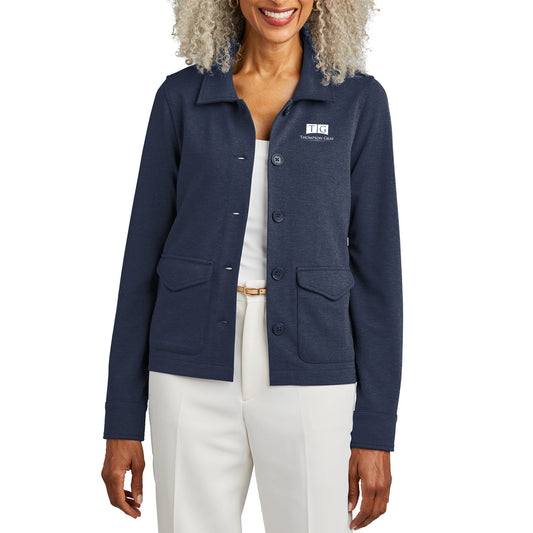 Women’s Brooks Brothers  Mid-Layer Stretch Button Jacket