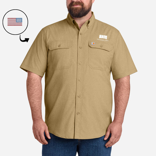MEN'S Carhartt Force® Solid Short Sleeve Shirt - CT105292 - S26