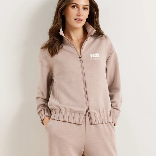 WOMEN'S Peter Millar Flora Knit Melange Full-Zip Jacket - EXEC26
