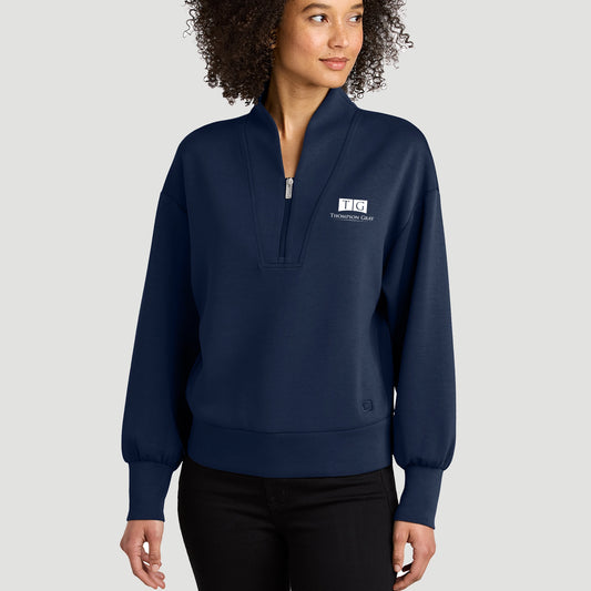 WOMEN'S OGIO® Transcend Quarter-Zip - LOG861 - LS