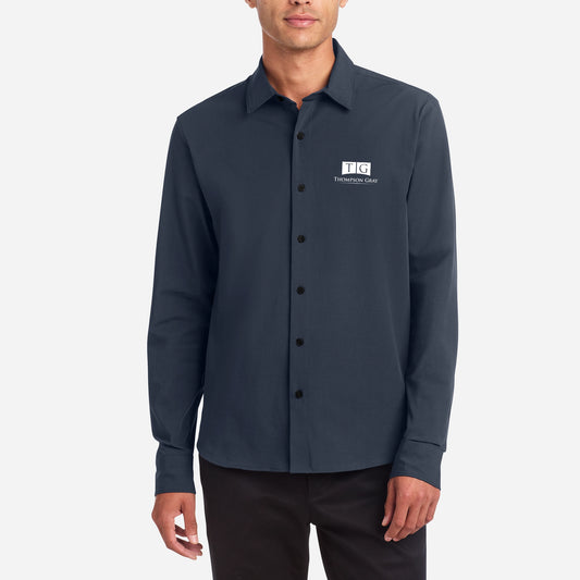 MEN'S Mercer + Mettle® Long Sleeve Stretch Woven Shirt - MM2000 - W26