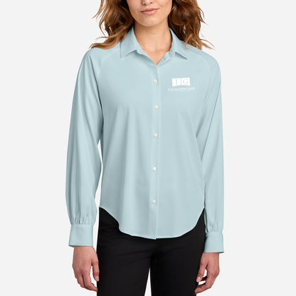 WOMEN'S Mercer+Mettle® Long Sleeve Buttery Soft Blouse - MM2017 - W26