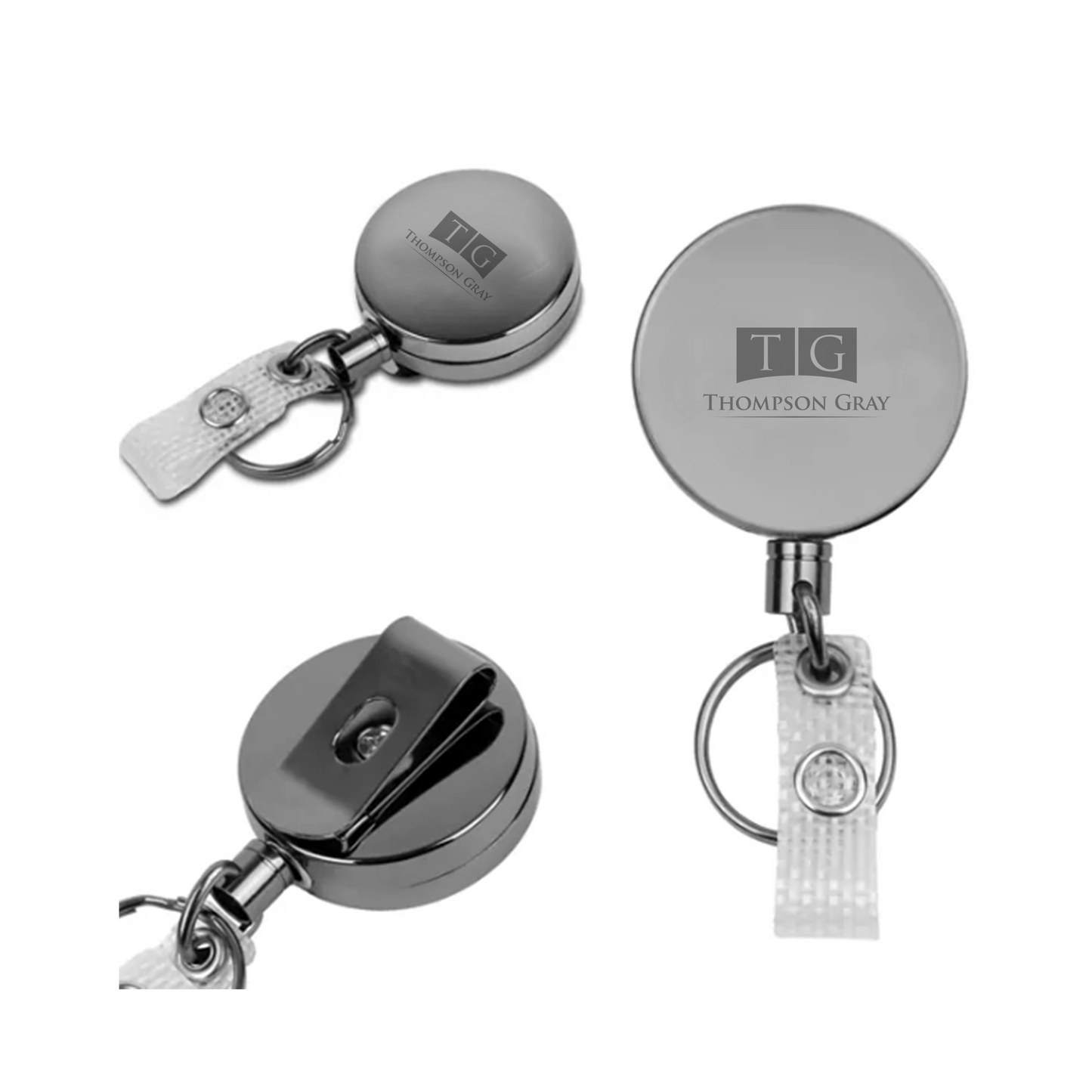 MetalFlex Large Retractable Badge Reel - AO