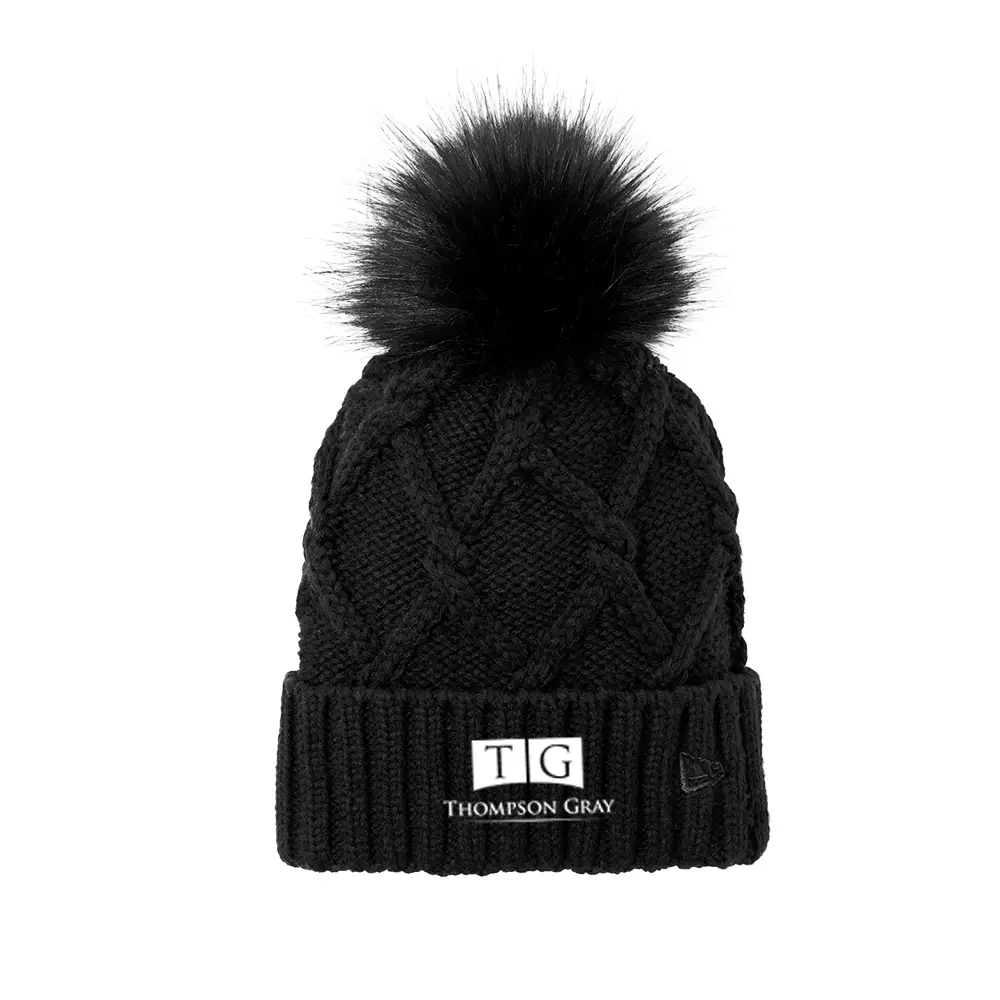 New Era ® Ladies Faux Fur Pom Beanie - NE911