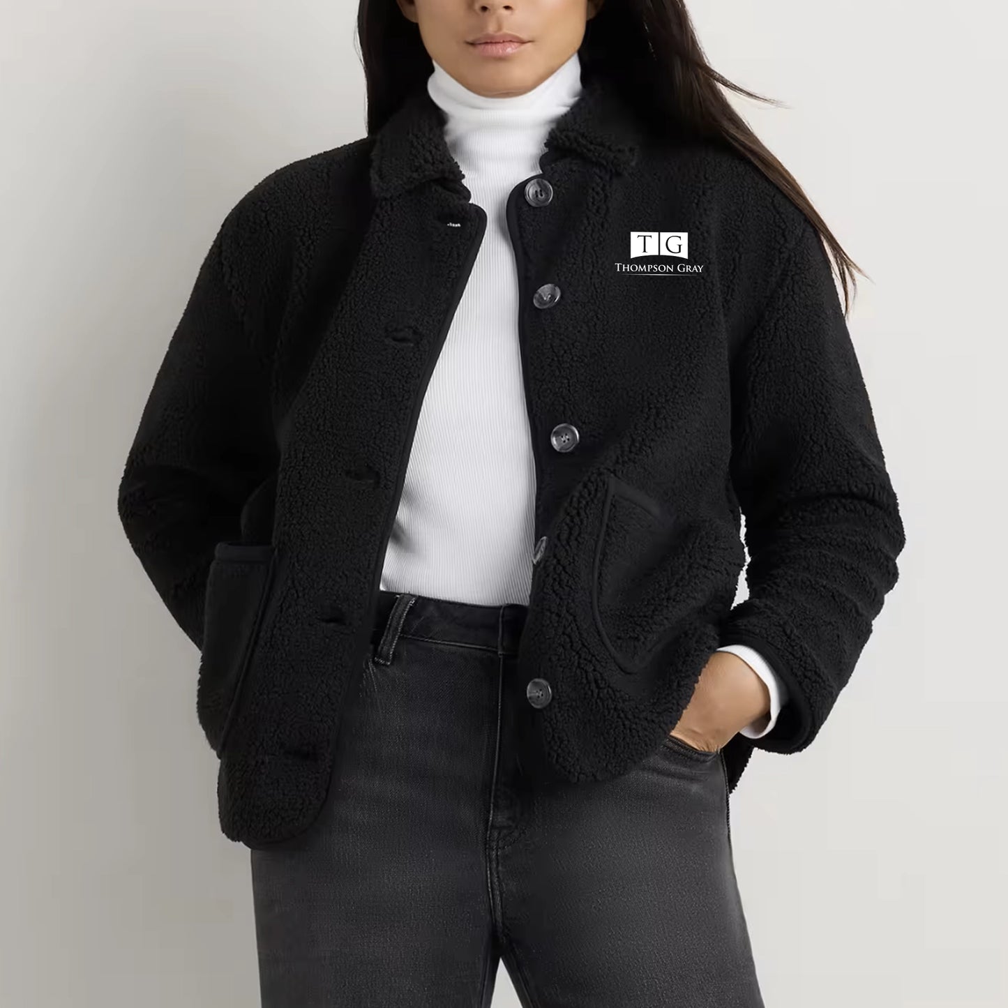 WOMEN'S Quince® Sherpa Barn Jacket - W26