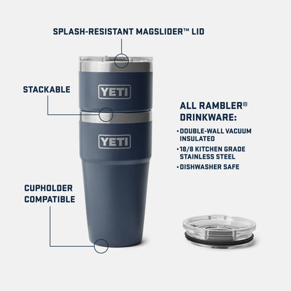 YETI® 20 Oz Stackable Stainless Steel Tumbler - AO